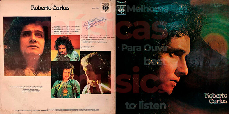 Capa LP - Roberto Carlos o Album de 1973