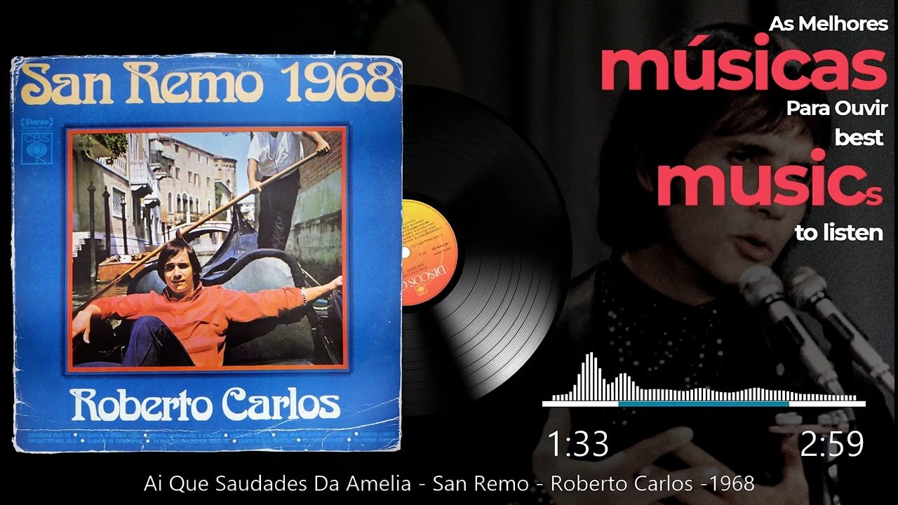 Ai Que Saudade Da Amelia De Roberto Carlos
